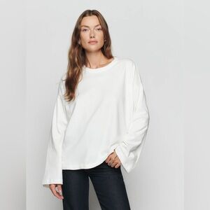 Reformation Oversized Long Sleeve Tee